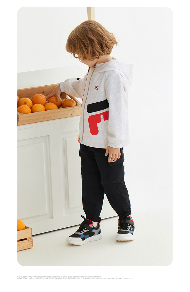 FILA KIDS ORIGINALE Boy's Woven Jacket in Full Print