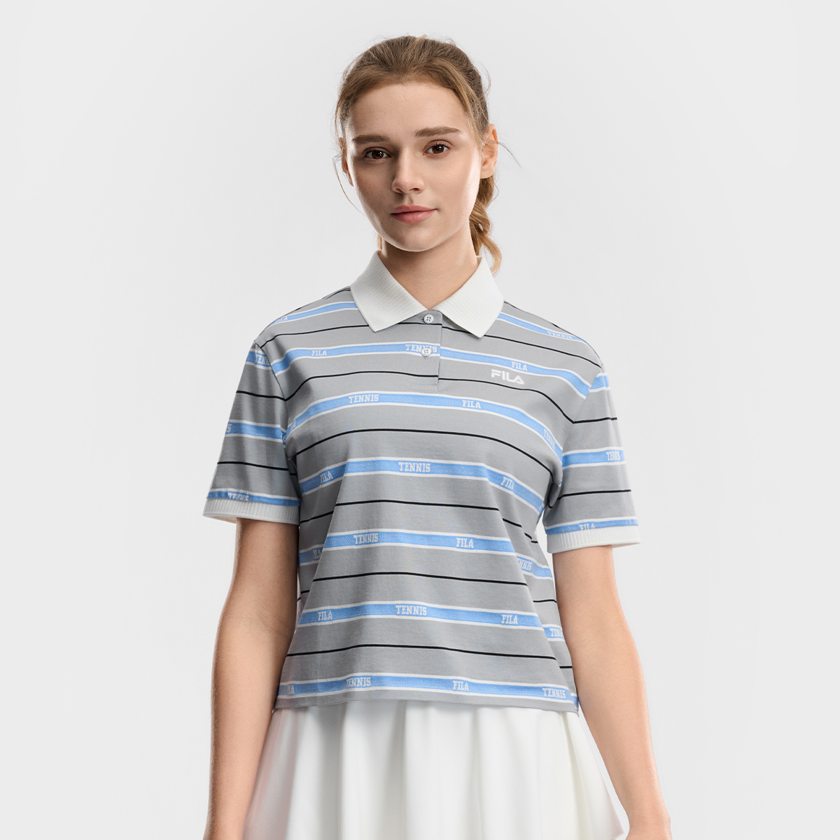 FILA CORE ATHLETICS TENNIS Women Short Sleeve Polo