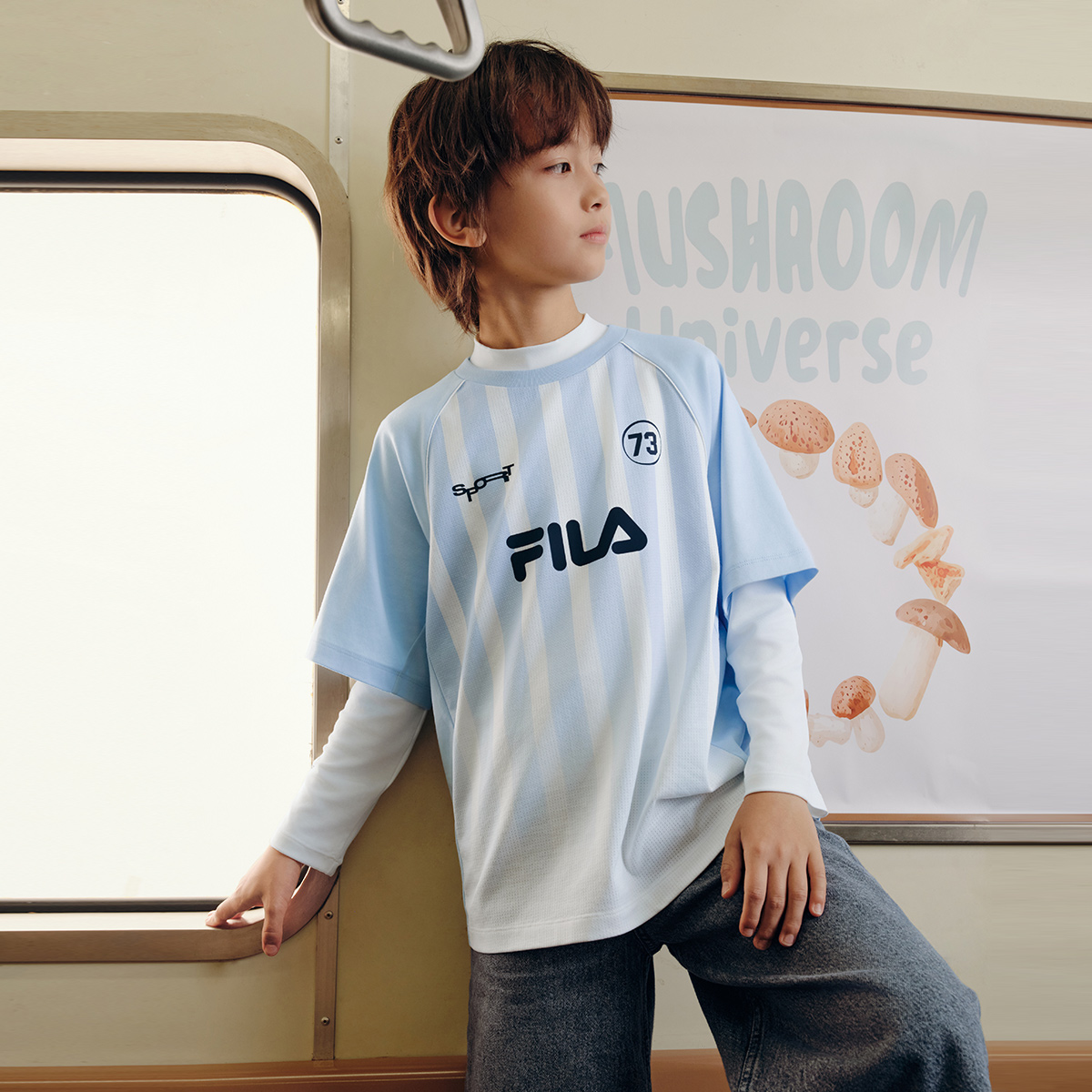 FILA KIDS ORIGINALE FILA ORIGINALE Boys Short Sleeves T-Shirt