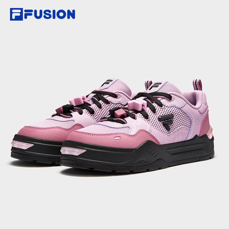 FILA FUSION FUSION BIANCO FLAT Women Skate Shoes (Black/Pink
