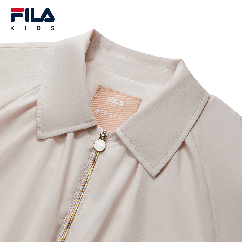 FILA KIDS WHITE LINE Girls Woven Jacket