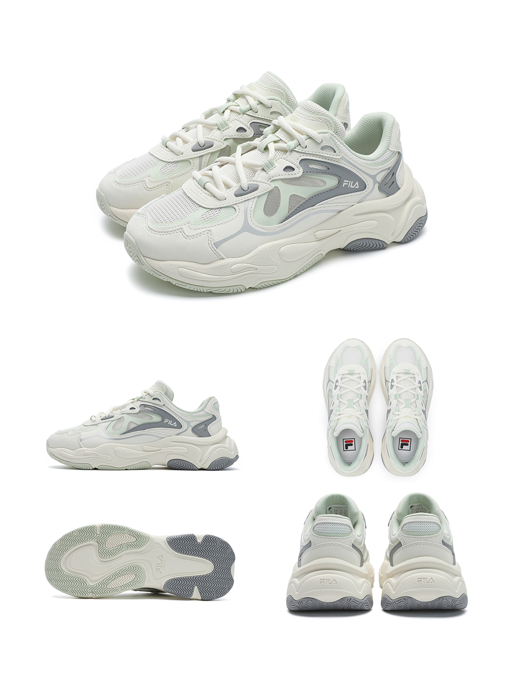 FILA CORE FASHION MARS 4 Women Sneakers (White / Green)
