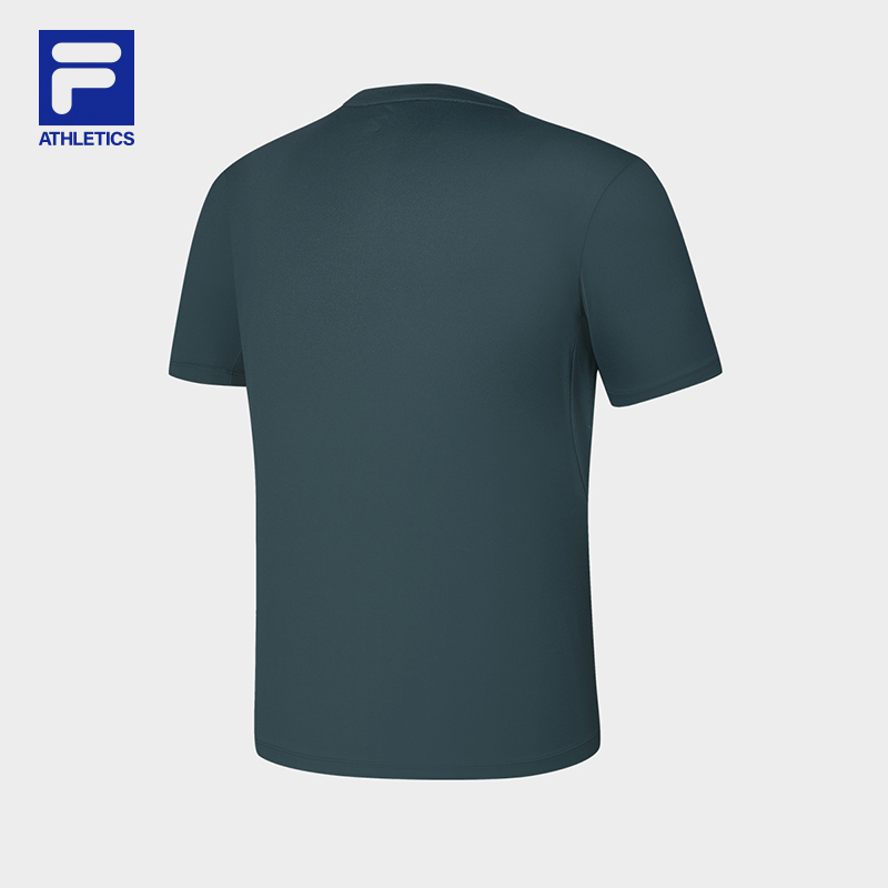 FILA CORE BLACK ATHLETICS FITNESS Men Short Sleeve T-shirt in Green