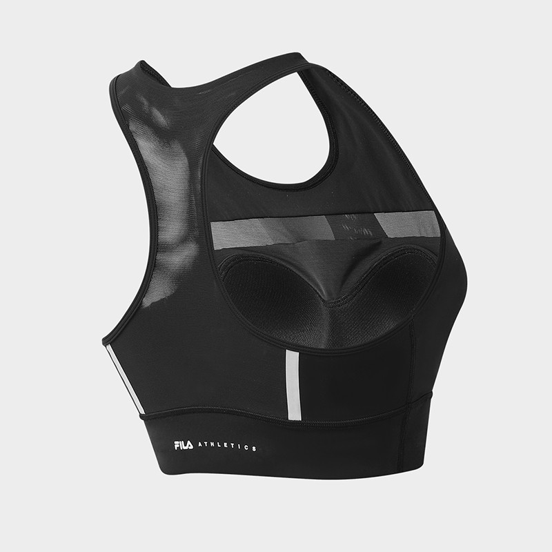 FILA CORE Women's EXPLORE OUTDOOR Sport Bra in Black