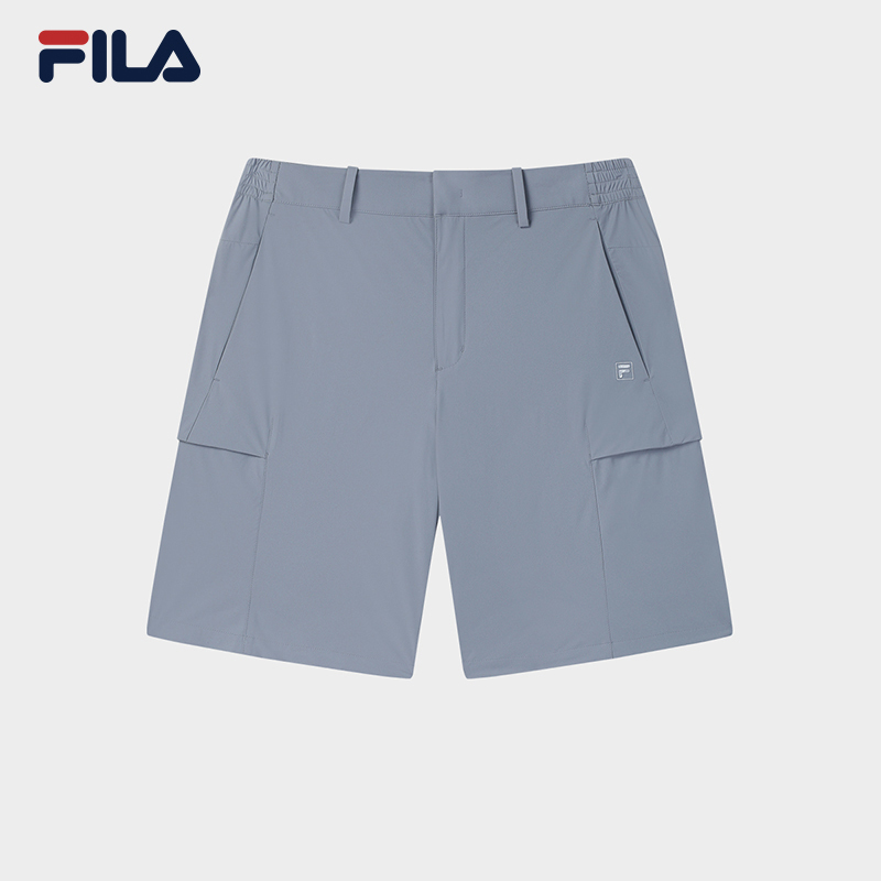 FILA CORE LIFESTYLE WHITE EVERYDAY ELEGANCE Men Woven Pants (Blue)