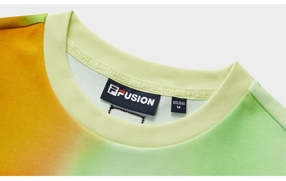 FILA FUSION  WORKWEAR METRO PORTAL Women Short Sleeve T-shirt (Light Green)