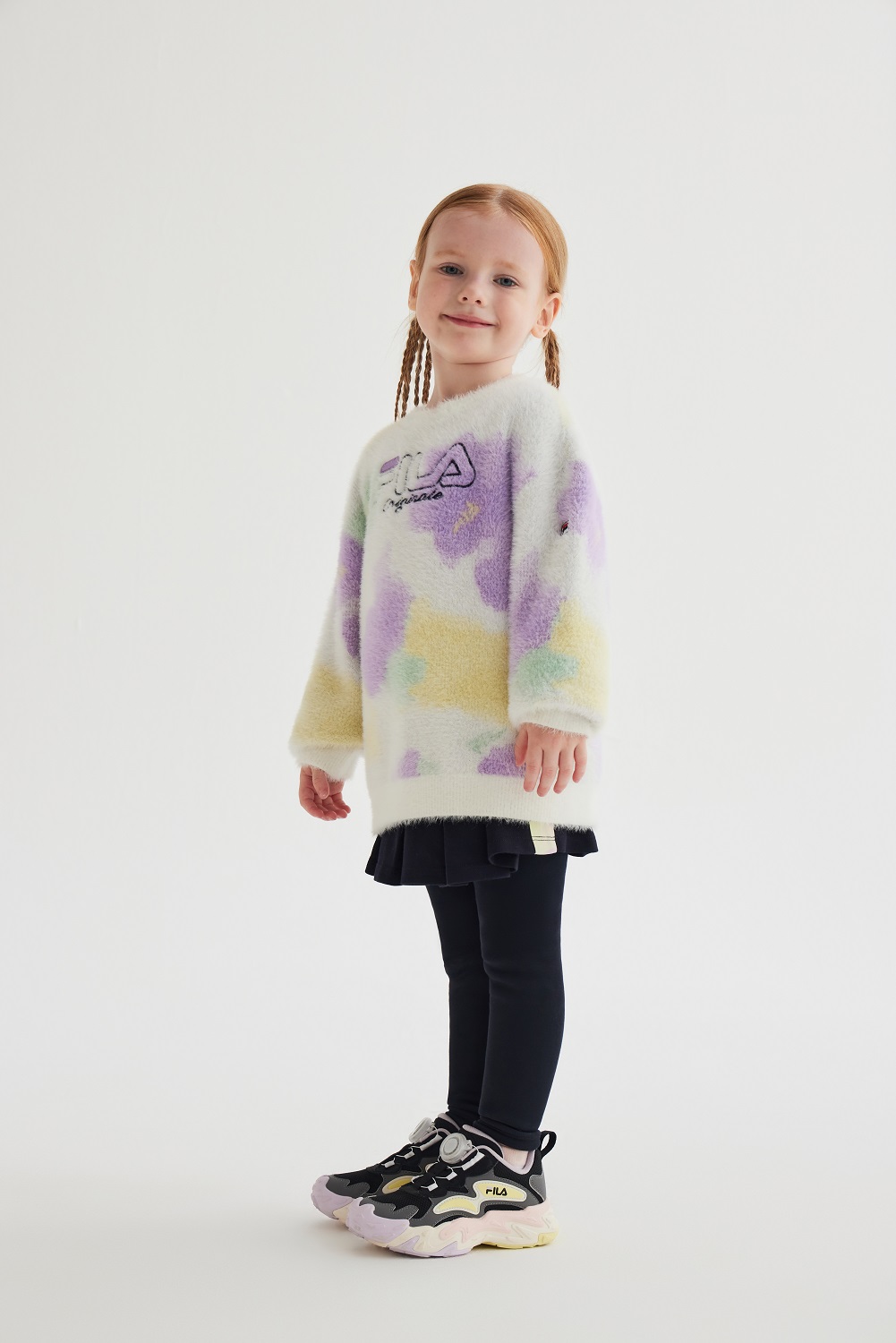 FILA KIDS ORIGINALE Girl's Sweater in Full Print