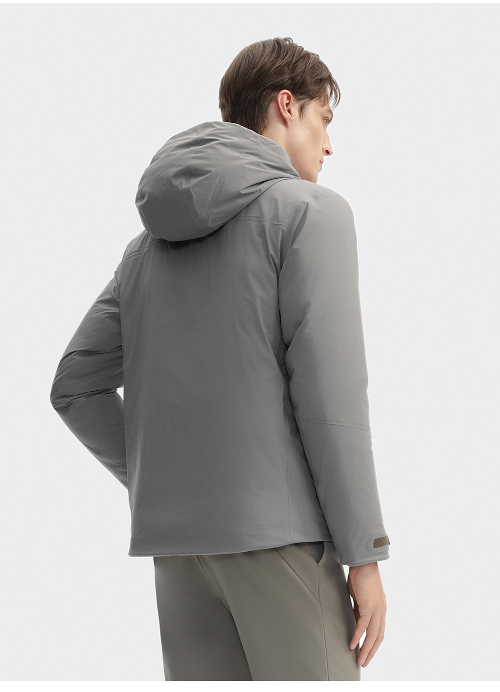 FILA CORE LIFESTYLE BLUE CHEVAL BLANC COURCHEVEL Men Down Jacket (Grey)