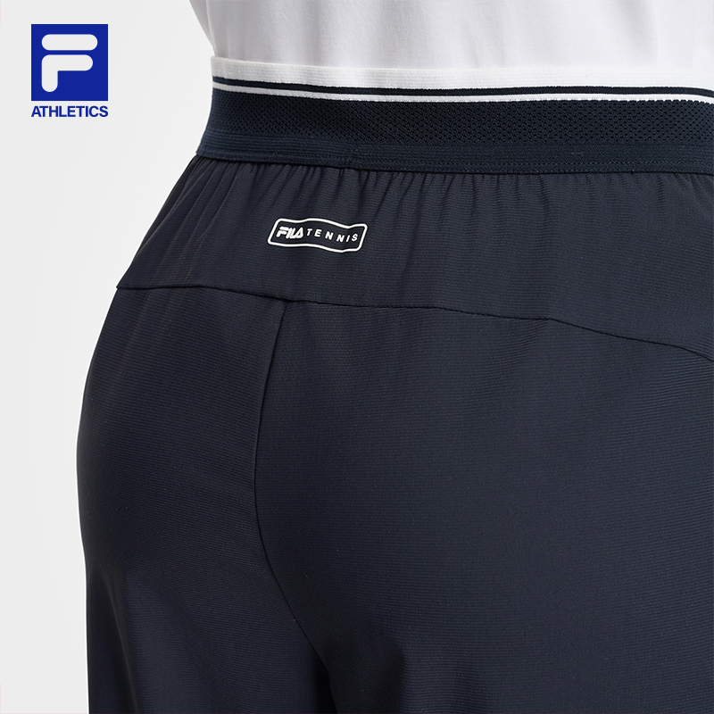 FILA CORE ATHLETICS TENNIS BOUNCY COURT Women Knit Pants (Navy)