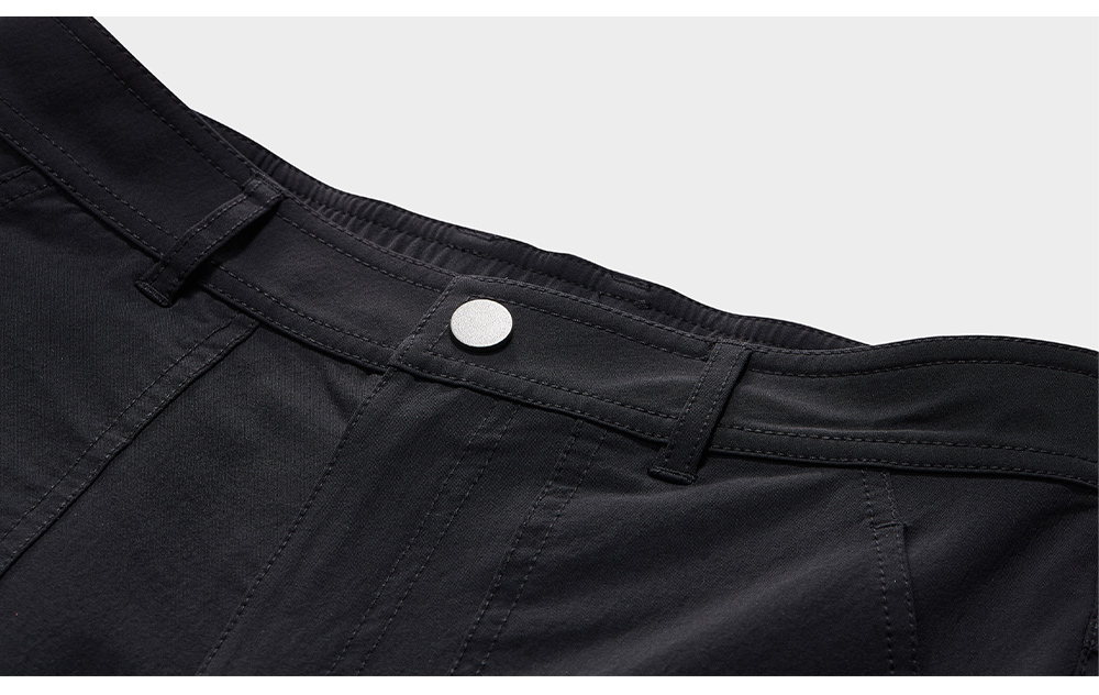 FILA FUSION INLINE FUSION X WORKWEAR SUNBURN GROOVE Women Woven Pants (Black / Light Khaki)