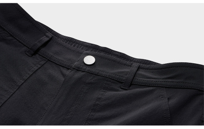 FILA FUSION INLINE FUSION X WORKWEAR SUNBURN GROOVE Women Woven Pants (Black / Light Khaki)