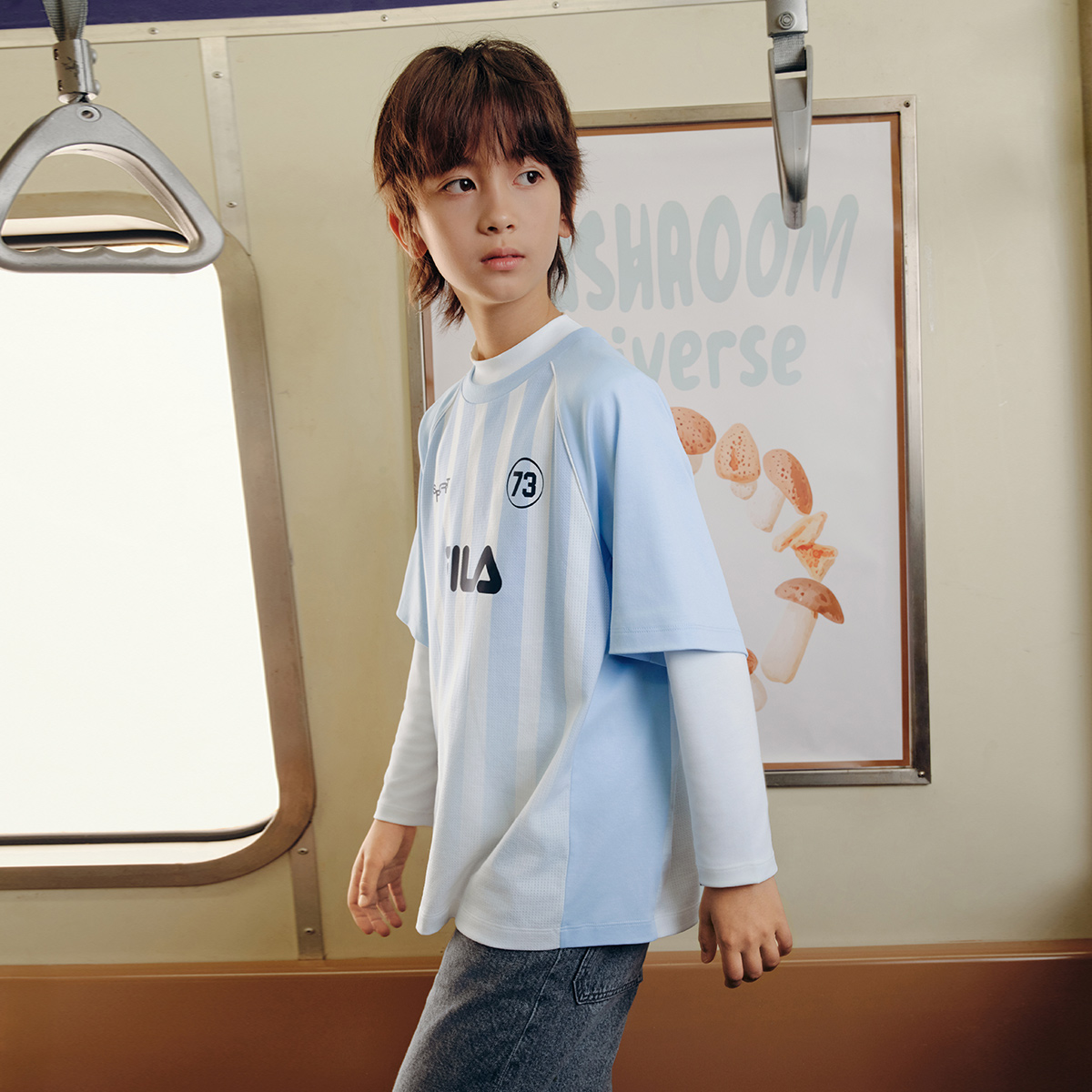 FILA KIDS ORIGINALE FILA ORIGINALE Boys Short Sleeves T-Shirt