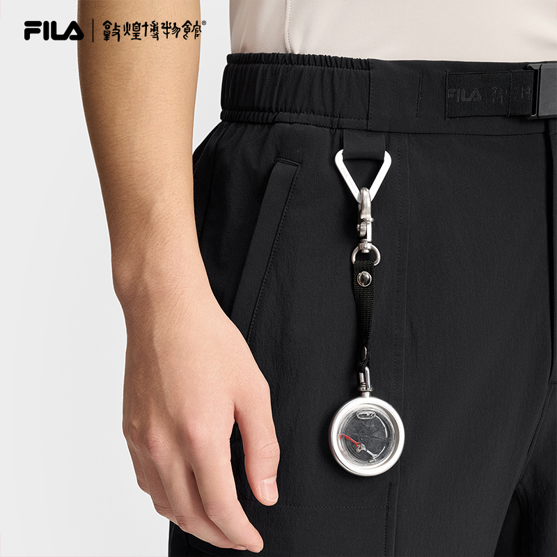 FILA CORE ATHLETICS EXPLORE X DUNHUANG MUSEUM Men Woven Pants (Black)
