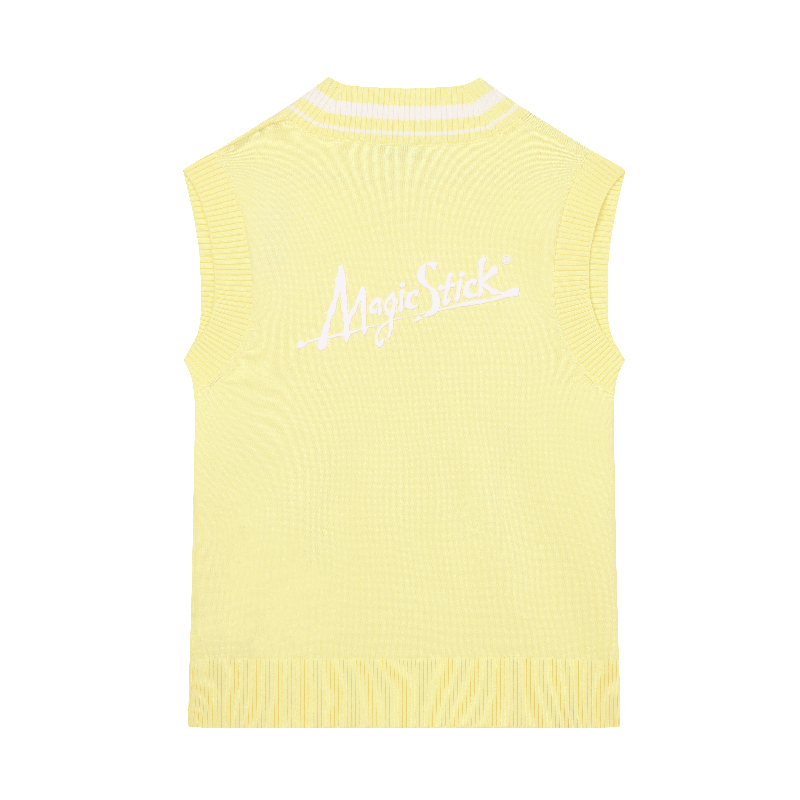 FILA CORE Women's MAGIC STICK WHITE LINE ORIGINALE Knit Sweater in Pink