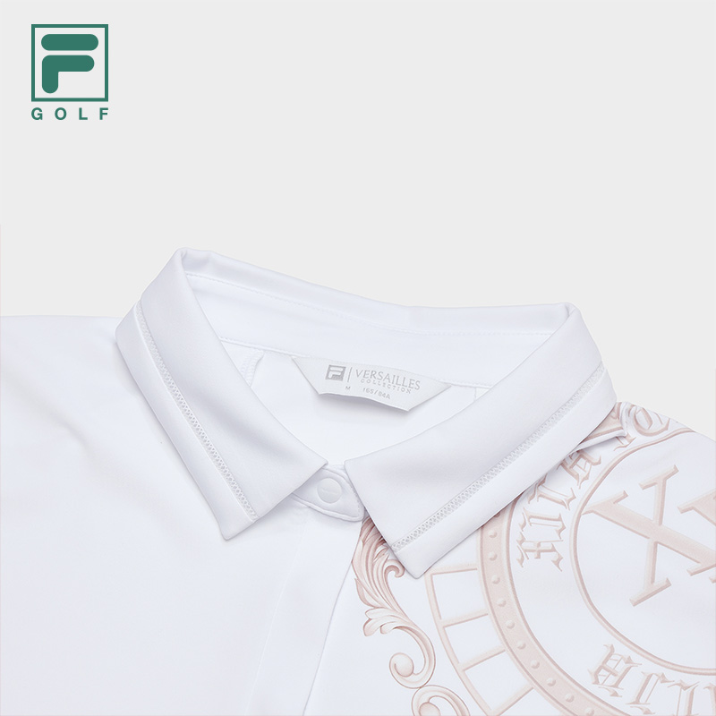 FILA CORE ATHLETICS GOLF Women Short Sleeve Polo in White