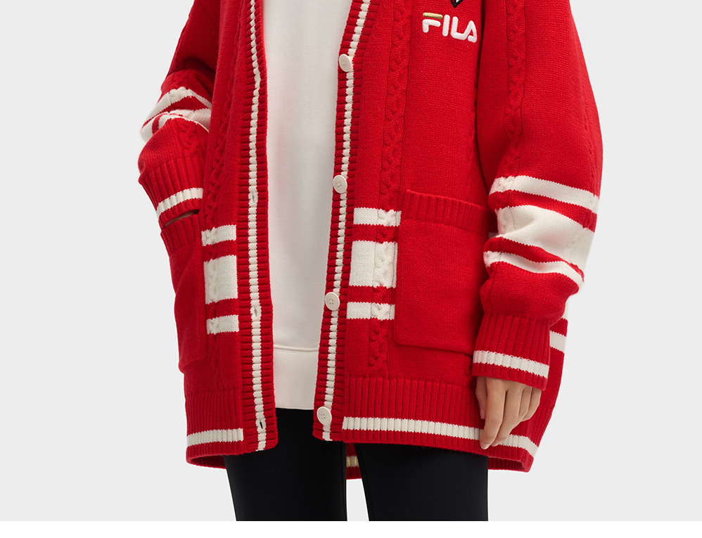 FILA CORE LIFESTYLE ORIGINALE FILA SOPHEY Women Jacket (Red)