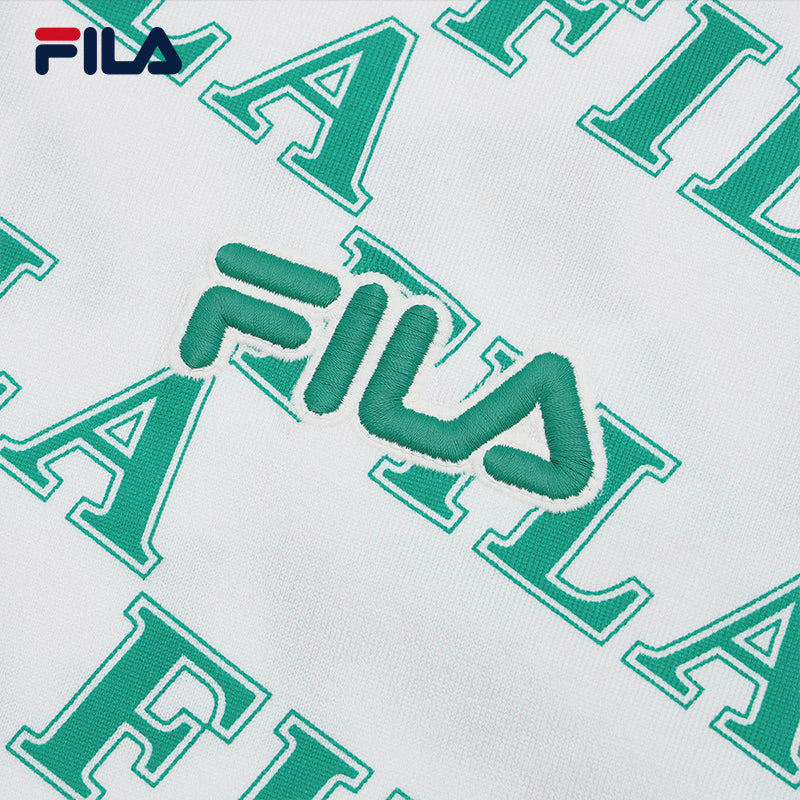 FILA CORE WHITE LINE ORIGINALE Womens Short Sleeve T-shirt in Full Print