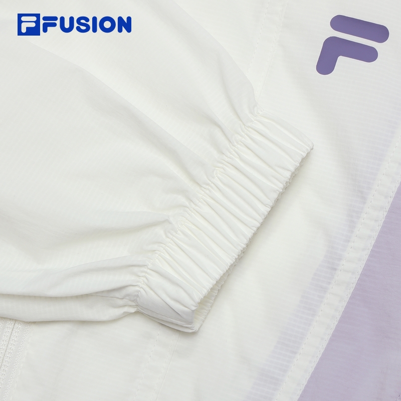 FILA FUSION BASKETBALL INLINE UNIFORM Women's Jacket with UV Protection in White (ComFi Shield)