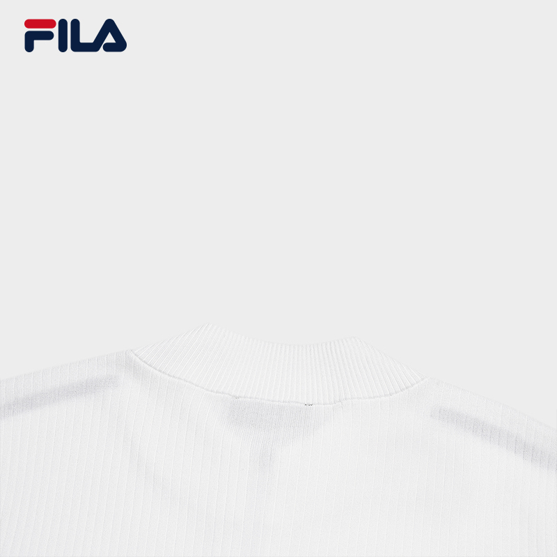 FILA CORE LIFESTYLE WHITE Women Knit Sweater White