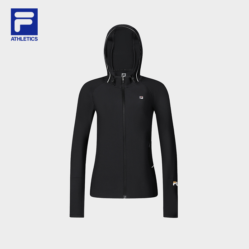 FILA CORE SPORTS ATHLETICS TENNIS Women Knit Top in Black
