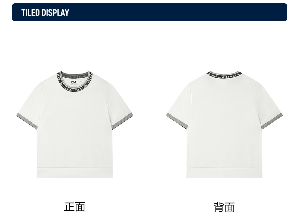 FILA CORE LIFESTYLE EMERALD FANCY BRERA Women Short Sleeve T-shirt (White)