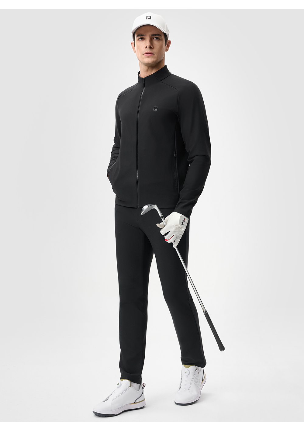 FILA CORE ATHLETICS GOLF MODERN FUSHION Men Jacket (Black)