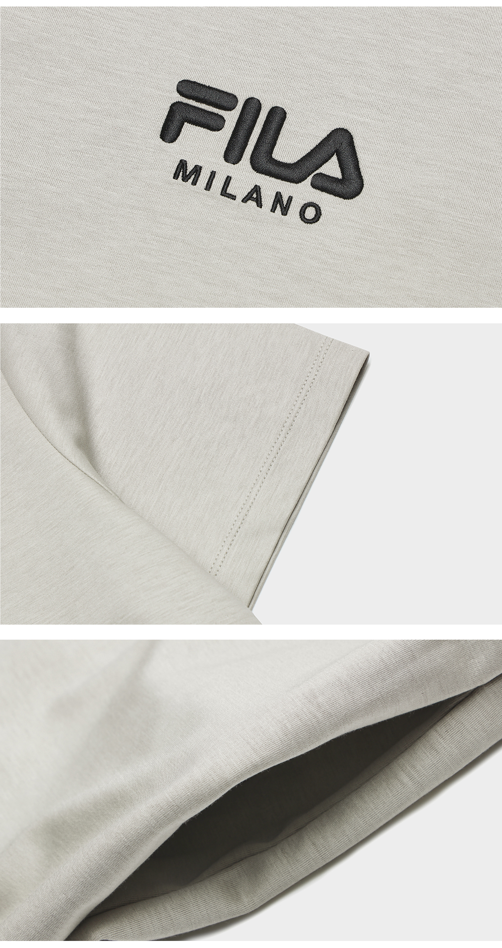 FILA CORE LIFESTYLE MILANO ENJOY A CUP OF JOE Women Dress (Ash)