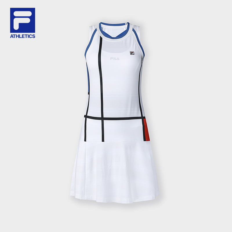 FILA CORE ATHLETICS TENNIS Women Dress in White – FILA SG