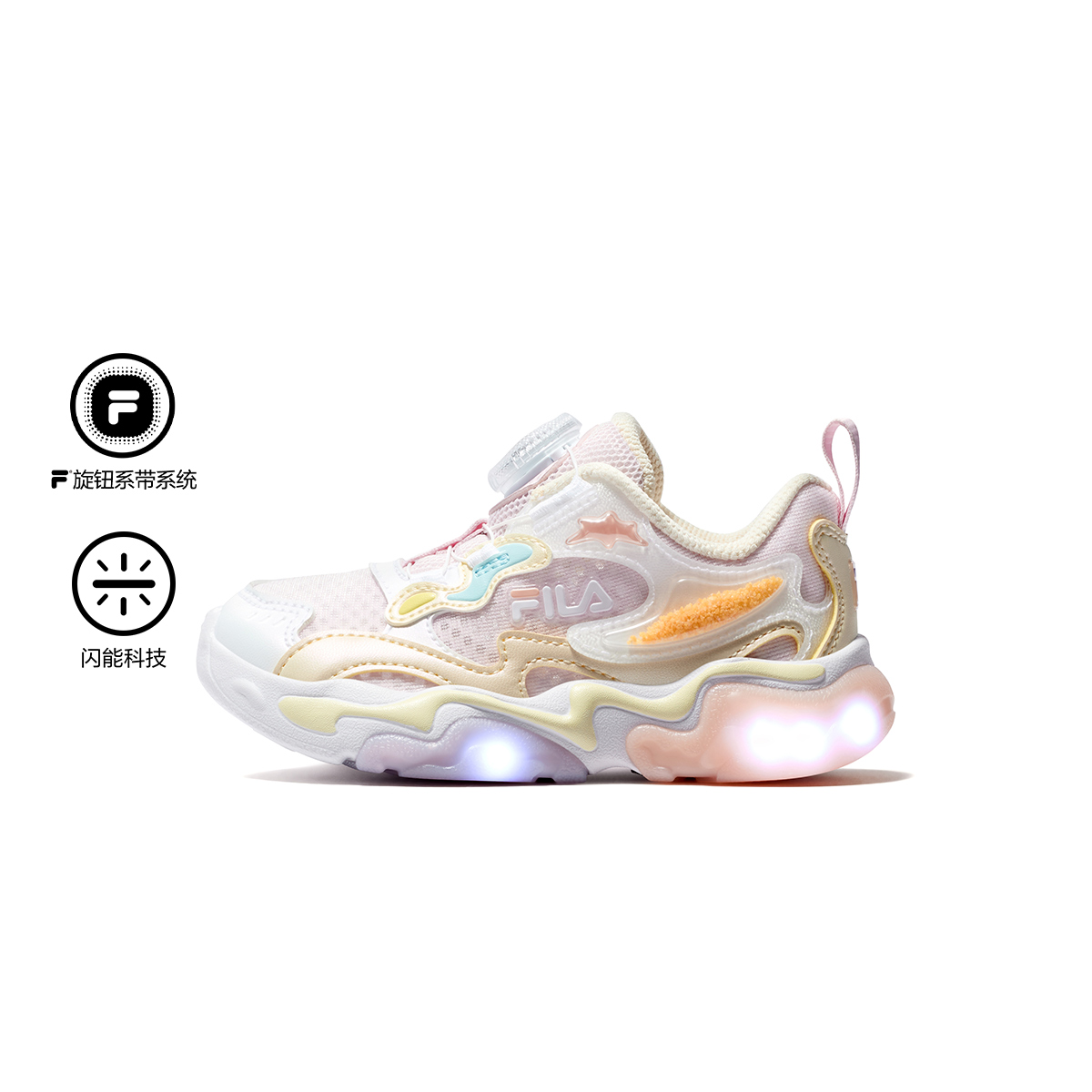 FILA GIRLS' HERITAGE-FHT POPPING CANDY Shoes
