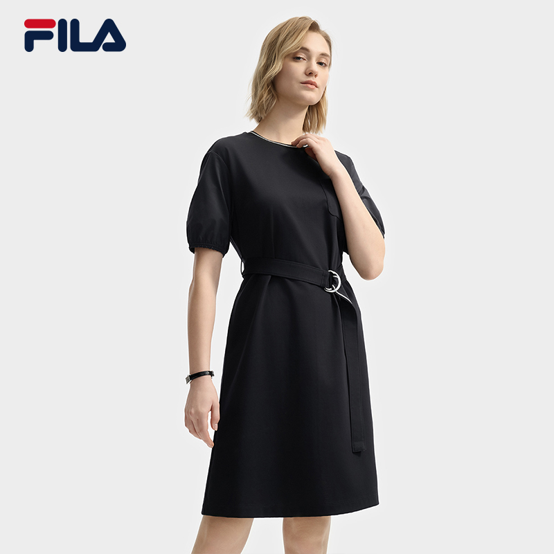 FILA CORE LIFESTYLE WHITE EVERYDAY ELEGANCE Women Dress