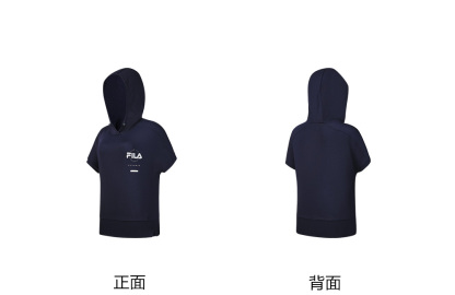 FILA CORE ATHLETICS FITNESS Women Short Sleeve T-shirt (Ash / Navy / White)