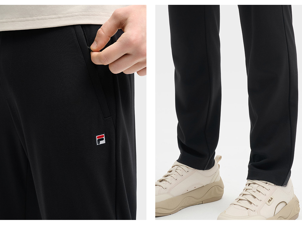 FILA CORE LIFESTYLE HERITAGE SPRING IMAGINATION Men Knit Pants (Black)