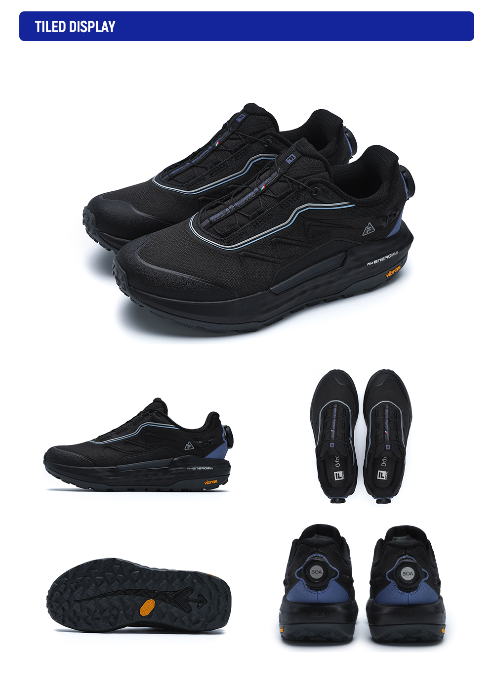 FILA CORE ATHLETICS BOA EXPLORER 2+ Women Sneakers (Black / White)