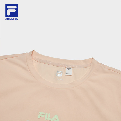 FILA CORE BLACK ATHLETICS FITNESS Women Short Sleeve T-shirt