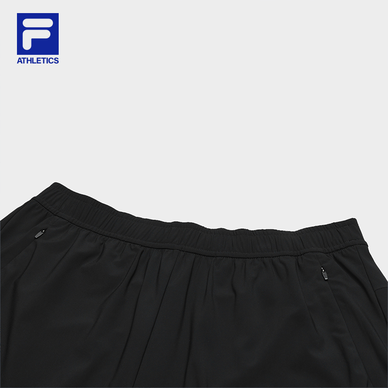 FILA CORE ATHLETICS FITNESS MEN Men Knitted Shorts (Black)