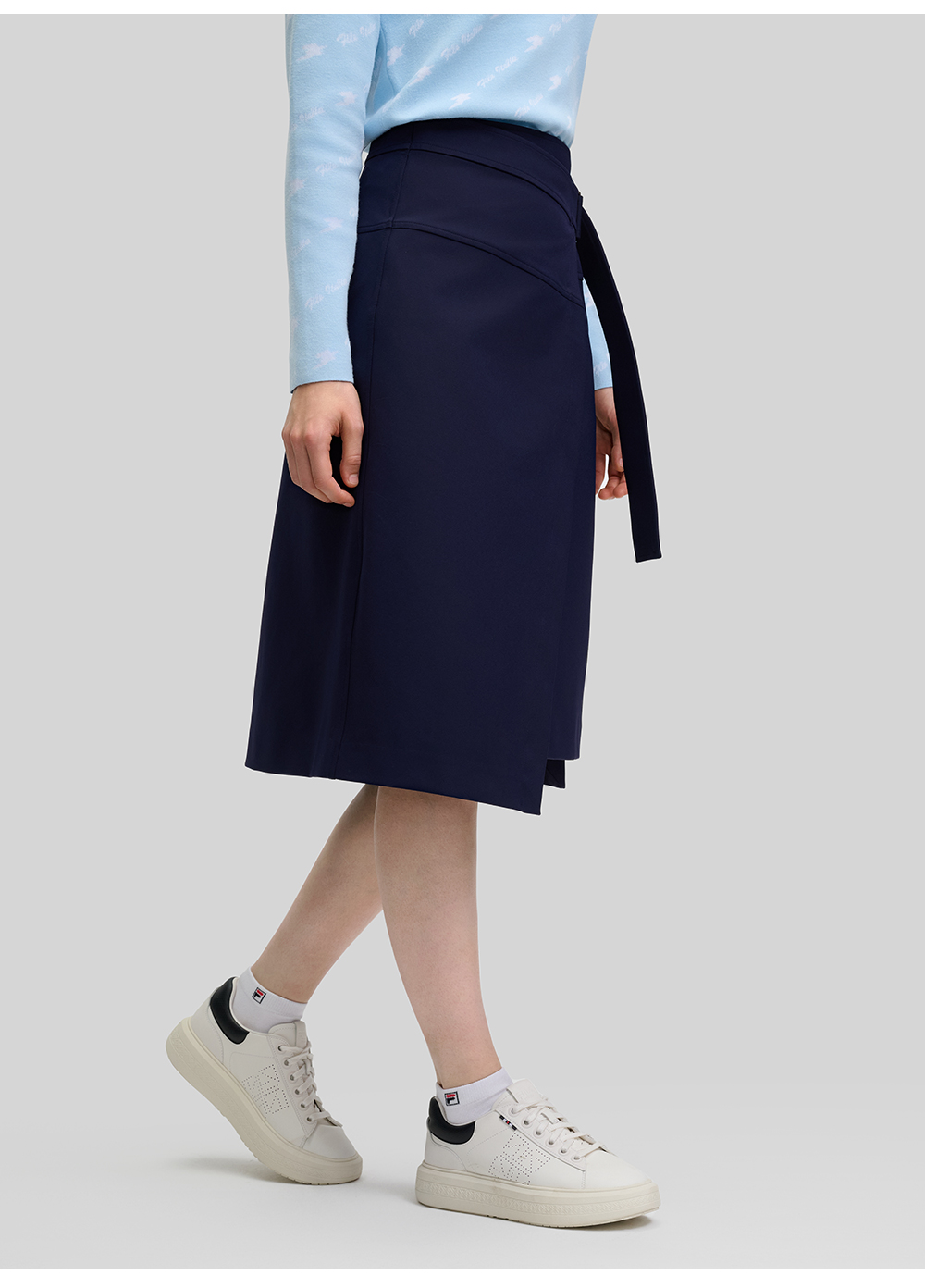 FILA CORE LIFESTYLE EMERALD ELEGANT HEART Women Skirt (Navy)
