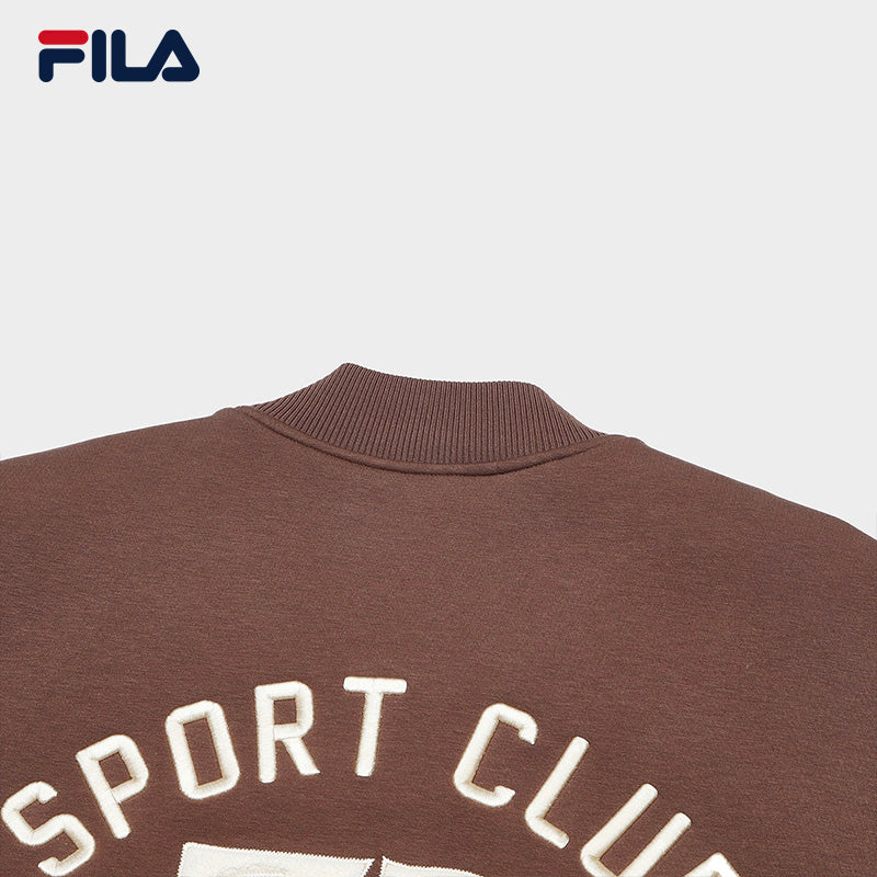 FILA CORE WHITE LINE FILA ORIGINALE Men's Baseball Uniform in Brown