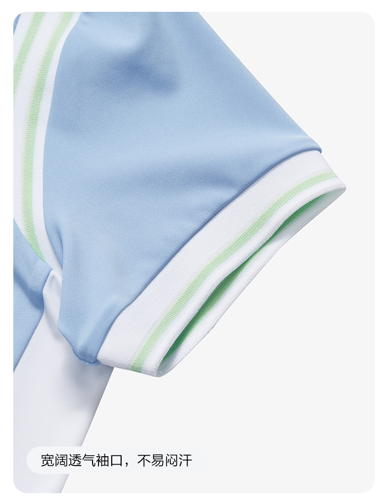 (130 - 165cm) FILA KIDS TENNIS Girl's Dress with Inner Shorts in Light Blue