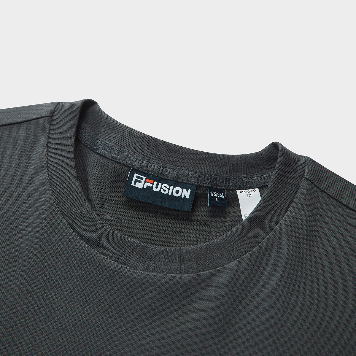 FILA FUSION INLINE Men Knitted Short Sleeve Top