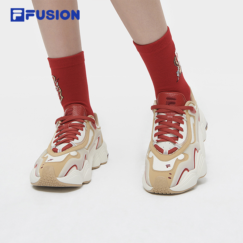 [ CNY Collection ] FILA FUSION TENACITY CNY Chinese New Year FUSION SNEAKERS Women's Sneakers in Purple