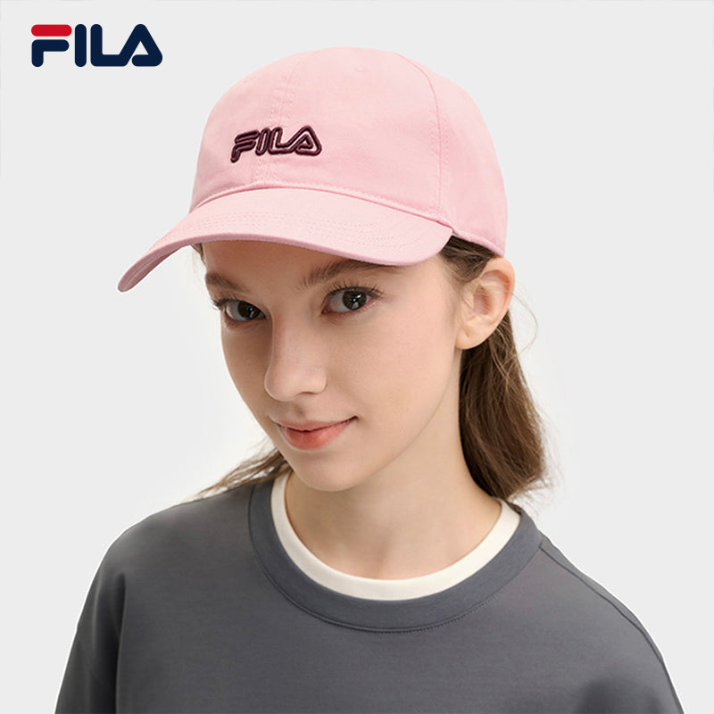 FILA CORE LIFESTYLE OR CAPS Men Baseball Cap (Black Light Pink