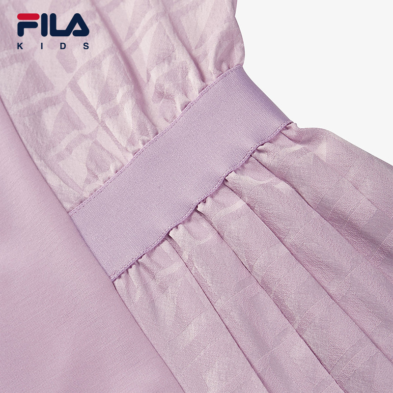 FILA KIDS WHITE LINE x RMN Girls Dress in Purple (Versailles Collections)