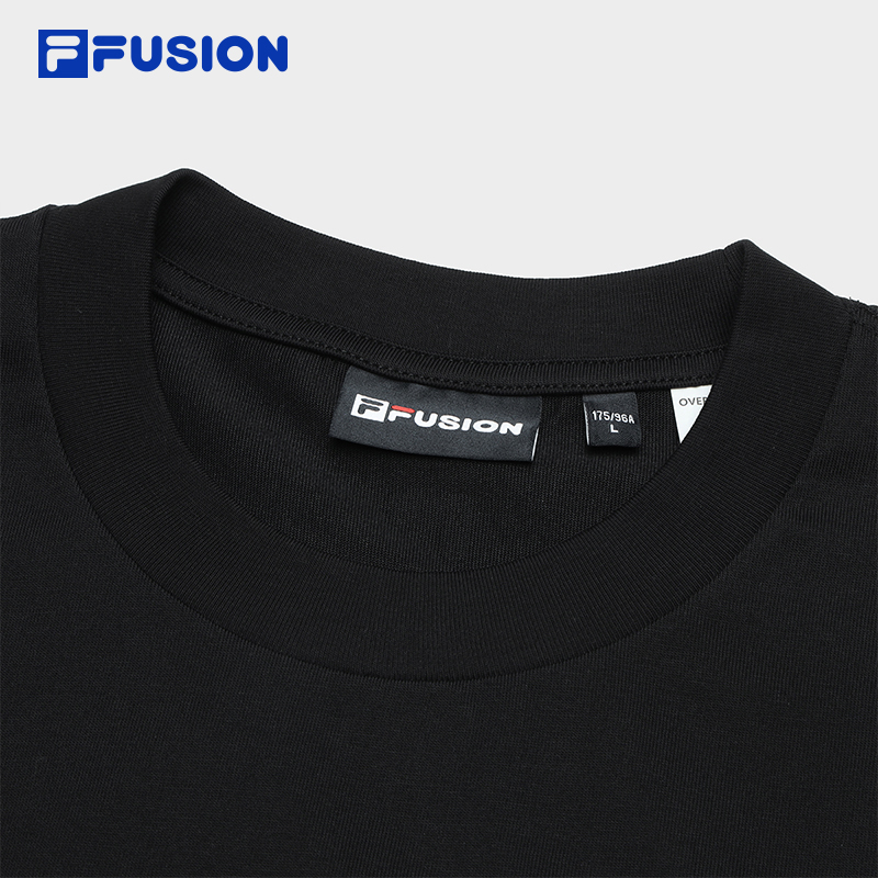 FILA FUSION INLINE UNIFORM Men Short Sleeve T-shirt (Ash  / Black)