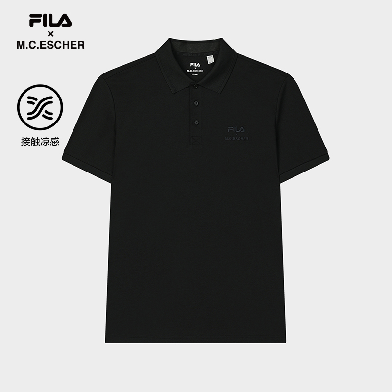FILA♡【美品】2024SSレースアップリケのシャツL&サンバイザー
