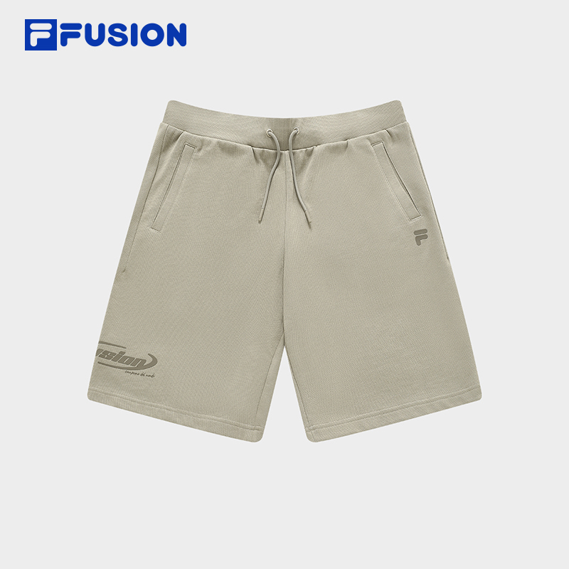 FILA FUSION BASKETBALL INLINE UNIFORM Men's Knit Short Pants in Light Khaki