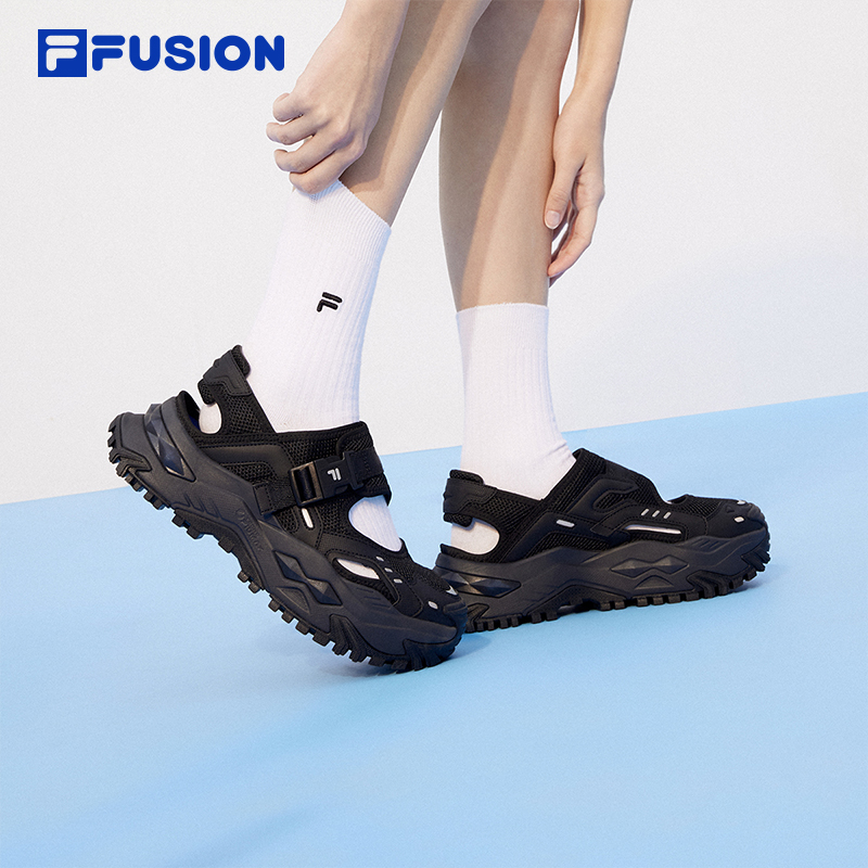 [NEW] FILA FUSION BIANCO SANDALS Women Sandal (2 Colors Available) - T12W421403FBK / T12W421403FSB