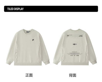 FILA FUSION INLINE URBAN TECH THE ART OF THE CITY NATURE Men Sweatshirt (Beige / Black)