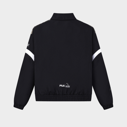 FILA CORE Men's MAGIC STICK WHITE LINE ORIGINALE Woven Top in Black