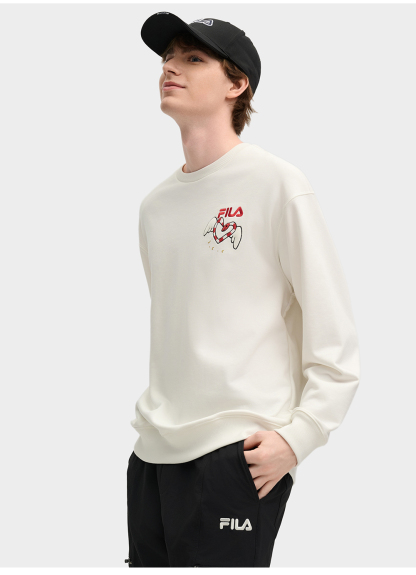 FILA CORE LIFESTYLE ORIGINALE FILA SOPHEY Men Sweatshirt (White)