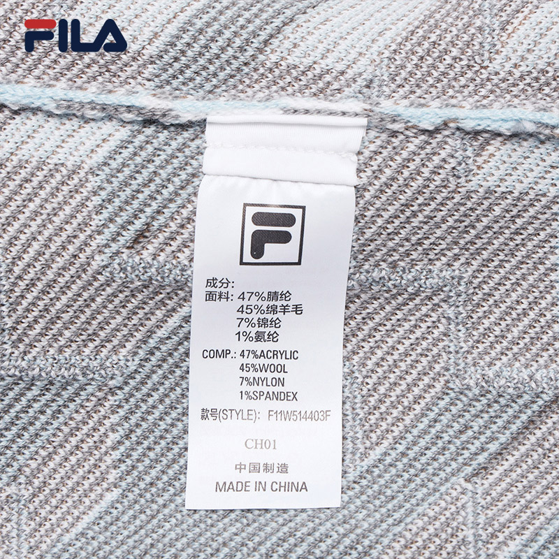 FILA CORE LIFESTYLE EMERALD ELEGANT HEART Women Knit Sweater (Full Print)